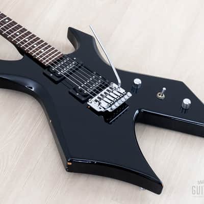 1986 B.C. Rich Warlock NJ Series Black w/ Seymour Duncan SH-2 & SH-4, Japan image 10