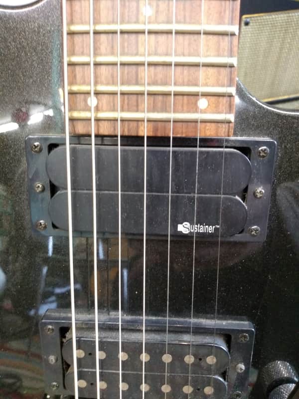 Rare Fernandes Revolver Pro 7 FR-125S Sustainer 7 String Electric