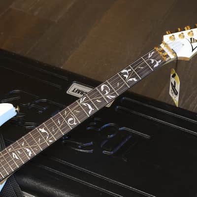 Minty! 2013 Ibanez Steve Vai Signature JEM7V HSH Electric Guitar White + OHSC image 8