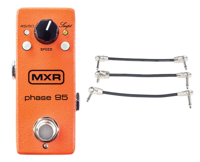 MXR Phase 95 Mini + Gator Patch Cable 3 Pack image 1