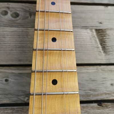 RIF 998 EKO ST-YM Yngwie Malmsteen Stratocaster w/Scalloped Fretboard Vintage White image 10