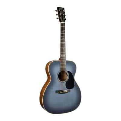 Martin Limited Edition CEO-11 M-14 Style Mahogany/European Spruce Fishman Aura VT Acoustic Electric Guitar - Horizons Blue Burst image 1