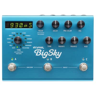 New Strymon BigSky Multidimensional Reverb Guitar Effects Pedal image 1