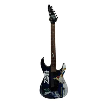 Used ESP LTD KH-WZ WHITE ZOMBIE Electric Guitar image 2
