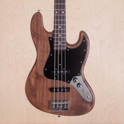 D. Lakin Basses - 6034 Swamper 4-string Bass - Natural Walnut image 2