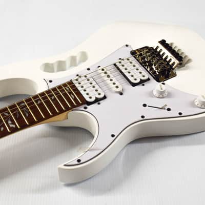 Ibanez JEMJR-L-WH Steve Vai Signature Left-Handed - White image 4