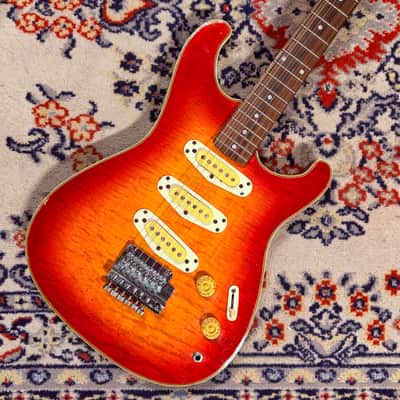 1985 Arbor G518 MIK - Cherry Sunburst image 3