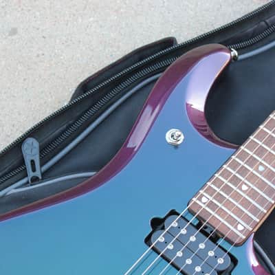 2015 Ernie Ball Music Man JP6 John Petrucci Signature Mystic Dream Guitar Fully Loaded Piezo image 7