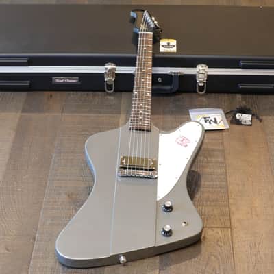 MINTY! 2019 Gibson Limited Edition Firebird I Electric Guitar Silver Mist + Case image 1