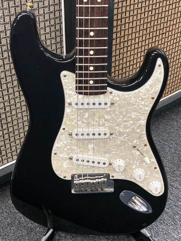 Fender American Standard Stratocaster with Rosewood Fretboard 1996 - Black