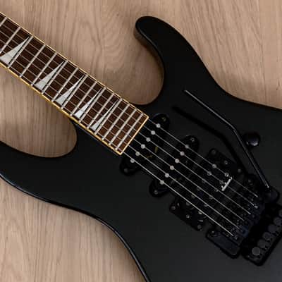 1990s Grover Jackson Soloist Standard SSH Neck Through Guitar Metallic Black, Japan image 7