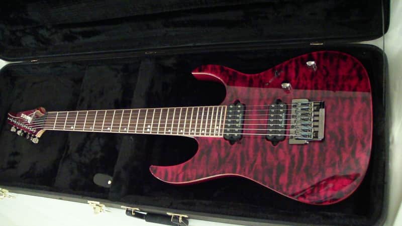 Ibanez Premium RG927 QMF 2013 Red Desert image 1
