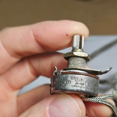 Gibson Vintage Wiring Harness 1961 - 500k Centralab C2 ES-3XX image 4