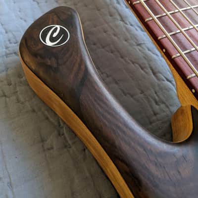 Tom Clement Phoenix Headless Bass, 6 strings 32” 2019 Natural image 9