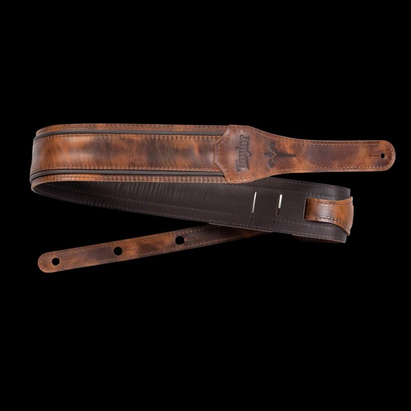 Taylor 700 Series Fountain 2.5" Leather Guitar Strap