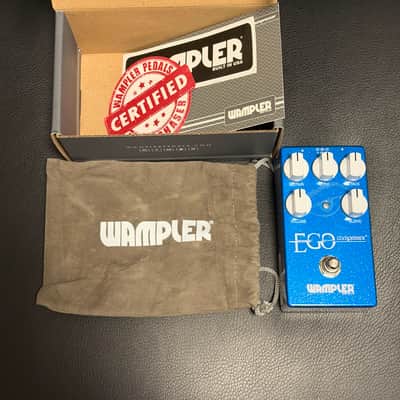 Wampler Ego Compressor V2 (Small Logo) 2010s - Blue image 8