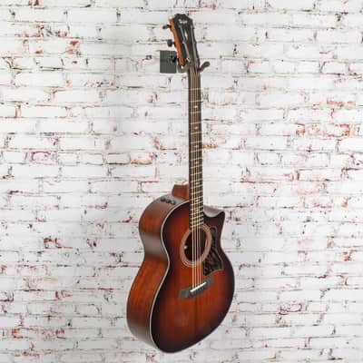 Taylor - (2025) 324ce - Acoustic-Electric Guitar - Mahogany/Mahogany - Shaded Edge Burst Top - w/ Hardshell Case - x5009 image 4