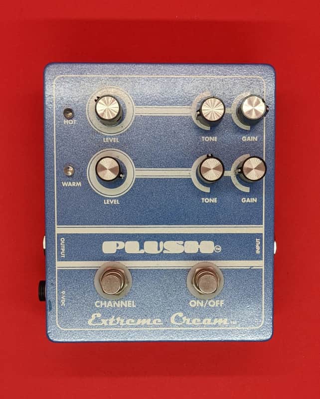 Used Plush FX Extreme Cream 2-Channel Overdrive Pedal image 1