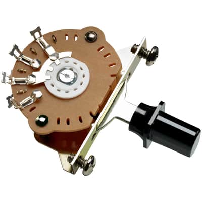DiMarzio 4-Way Multipole Switch For Fender Tele, With Knobs, #EP1113