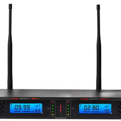 NADY Nady 2W-1KU HT Dual True Diversity 1000-channel Professional UHF Wireless System image 4