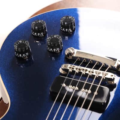 Gibson Custom Shop 1956 Les Paul Reissue Chambered Sapphire Blue Top image 9