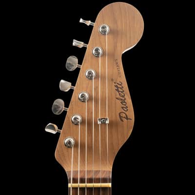 Paoletti Nancy Lounge P90 Semi Hollow Electric Guitar Surf Green image 5