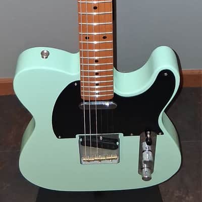 2022 Fender Vintera '50s Telecaster Modified with Maple Fretboard - Surf Green image 4