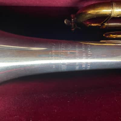 Vincent Bach Stradivarius 197 New York #7 Silver plated with gold trims image 2