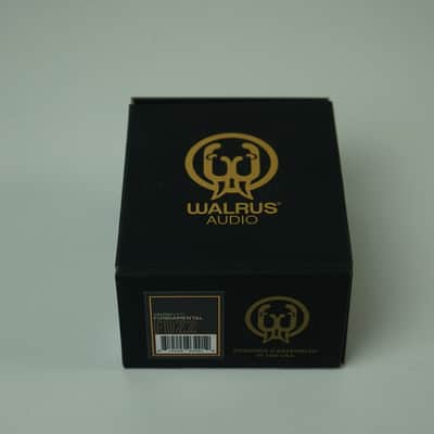 Walrus Audio Fundamental Fuzz 2023 - Present - Black / Orange image 4
