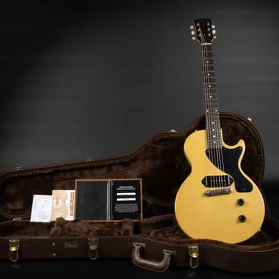 2024 Gibson Custom Shop ‘57 Reissue Les Paul Junior Singlecut TV Yellow VOS | USA 1957 Historic P-90 Pickup Handwired Electronics Wraparound Bridge 3.87kg | CoA OHSC image 1