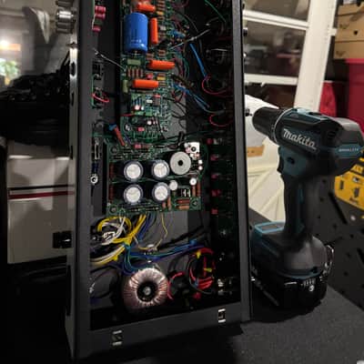 Dunwich Amplification The Thing That Should Not Be Tube Preamp Head - Black Stain Mark IIc+ image 10