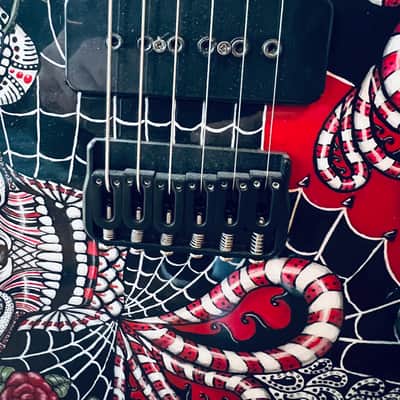 Custom Telecaster  -  Day of the Dead - Original Art - One of a Kind - LIKE NEW image 3