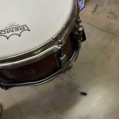 1960 Ludwig Auditorium 6.5"x15" Snare 471M - Mahogany image 9