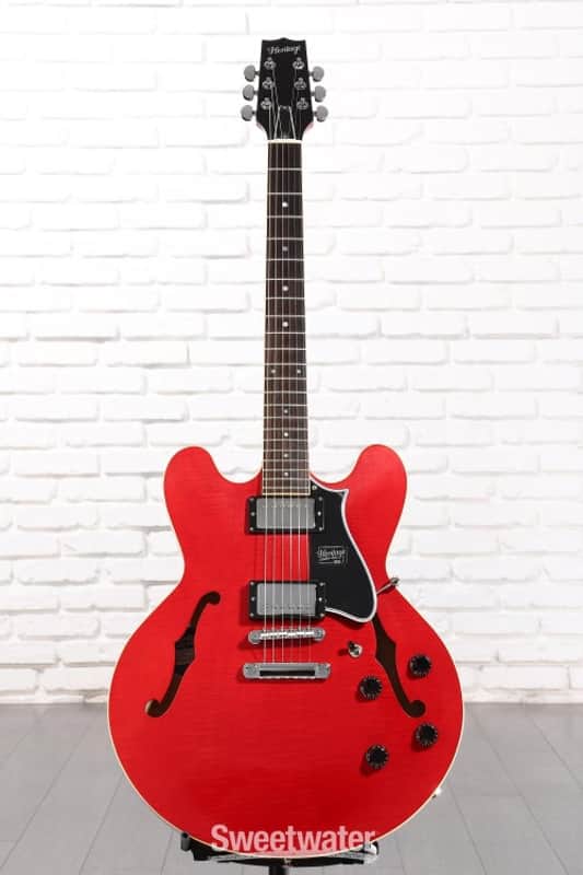 Heritage Standard II H-535 Semi-hollowbody Electric Guitar - Trans Cherry (H535StdIITChd1) image 1