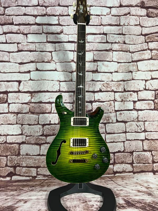 PRS McCarty 594 Semi-Hollow Private Stock Rainforest Glow image 1