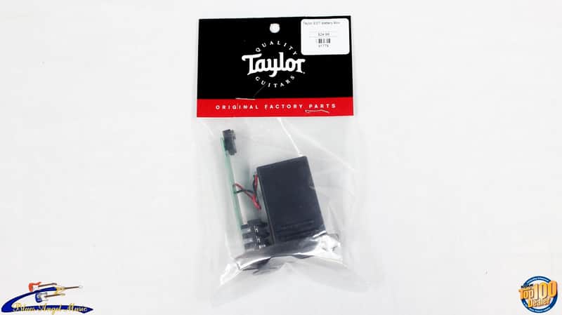 Taylor EST, ES 9V Battery Box / Input Jack Assembly, Black, Part of Expression System, NEW!! #31779 image 1