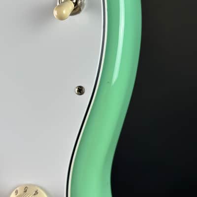 Used 2016 Fender Classic 60s Jazzmaster Lacquer Surf Green w/case TSU25375 image 5