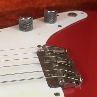 1961 Vintage Pre-CBS Fender USA Musicmaster Dakota Red Nitro True Relic 22.5” Short Scale 3/4 Guitar HSC 6.1 Lb image 16
