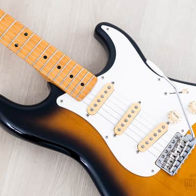 1986 Fender Stratocaster ‘57 Vintage Reissue ST57-55 Sunburst Near-Mint w/ Hangtags, Japan MIJ Fujigen image 7
