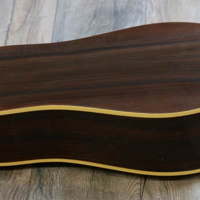 Vintage! 70’s MIJ Epiphone 6830 Acoustic/ Electric Natural Kalamazoo + Case image 15