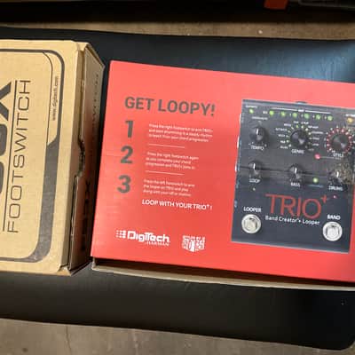 DigiTech TRIO Plus Band Creator + Looper w/ FS3X 3-Button