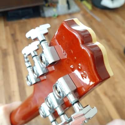 Hamer USA Newport Pro 2000/2001 Orange Sparkle Translucent OSHC SD Seth Lover Pups image 12