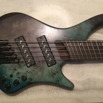 Ibanez EHB1505MS-TSF Bass Workshop 2020 - Tropical Seafloor Flat image 3