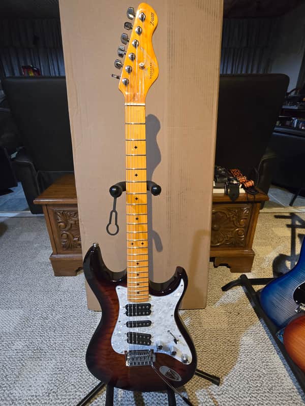 Dean Zelinsky ATW TAGLIARE STRATOCASTER 2023 - QUILTED WALNUT BURST image 1
