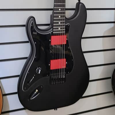 Harley Benton Left handed HH with emgs - Matte black image 4