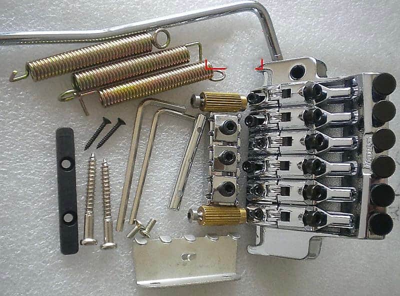Ibanez EDGE III Tremolo System in Chrome image 1