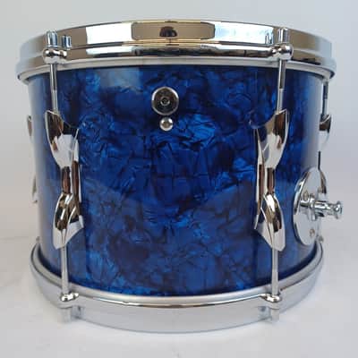 Premier 20,12,16" Blue Pearl Drum Set 3Ply Birch+Die-Cast-Rims Vintage 60s#54 UK image 6