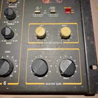 EV TAPCO 6200 6-CHANNEL MIXER (70s) image 6