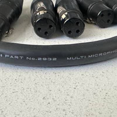 Mogami DB-25 to Female XLR Neutrik Connectors 3 Foot 8 Channel Snake Mint Cond. image 4