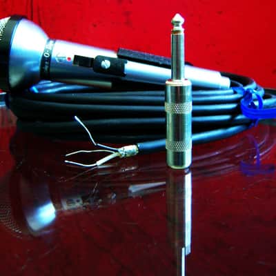 Vintage NOS 1970's Shure DY33SB / 533SB dynamic microphone Low Z Satin Chrome w accessories # 2 image 14